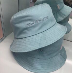 Glossier New Blue Bucket Hat